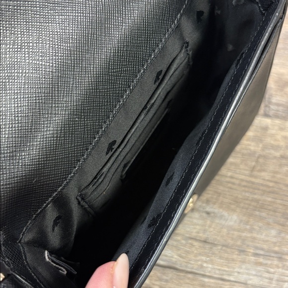 Kate Spade New York Black Saffiano Leather Top Handle Crossbody - Picture 9 of 15